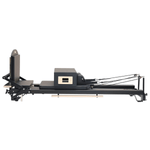 Load image into Gallery viewer, Black Low-Profile Aluminum Pilates Reformer
