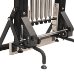 Load image into Gallery viewer, Black Low-Profile Aluminum Pilates Reformer