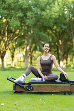 Load image into Gallery viewer, Walnut Folding Reformer