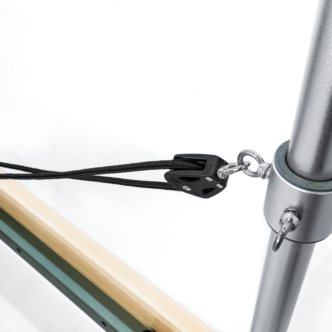 Movable Spring Bar Wooden Reformer