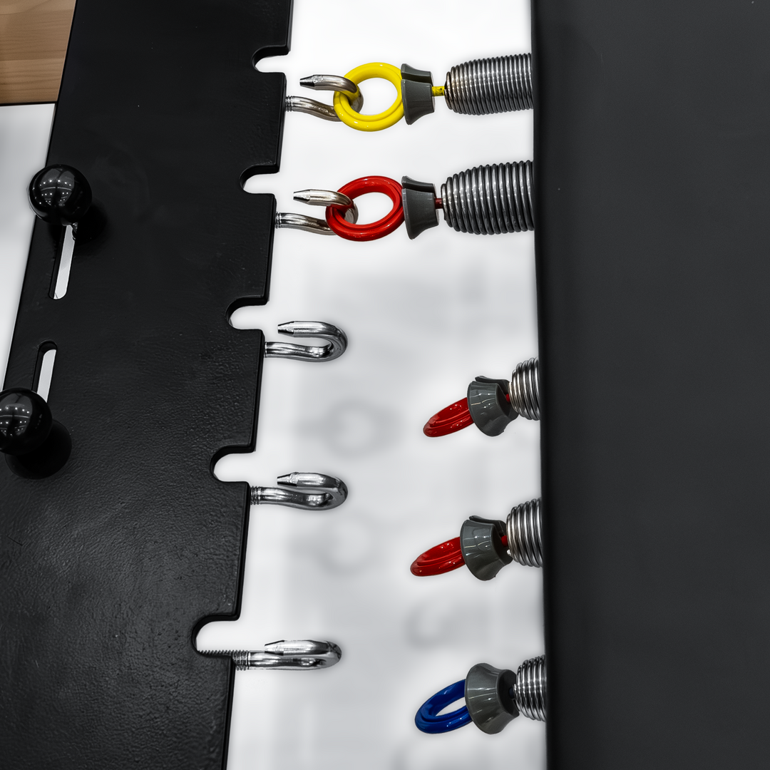 Movable Spring Bar Wooden Reformer