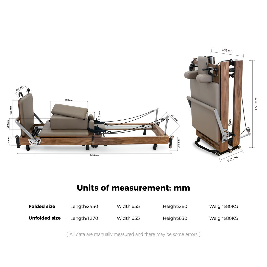 [Sable Accord] Walnut Folding Reformer