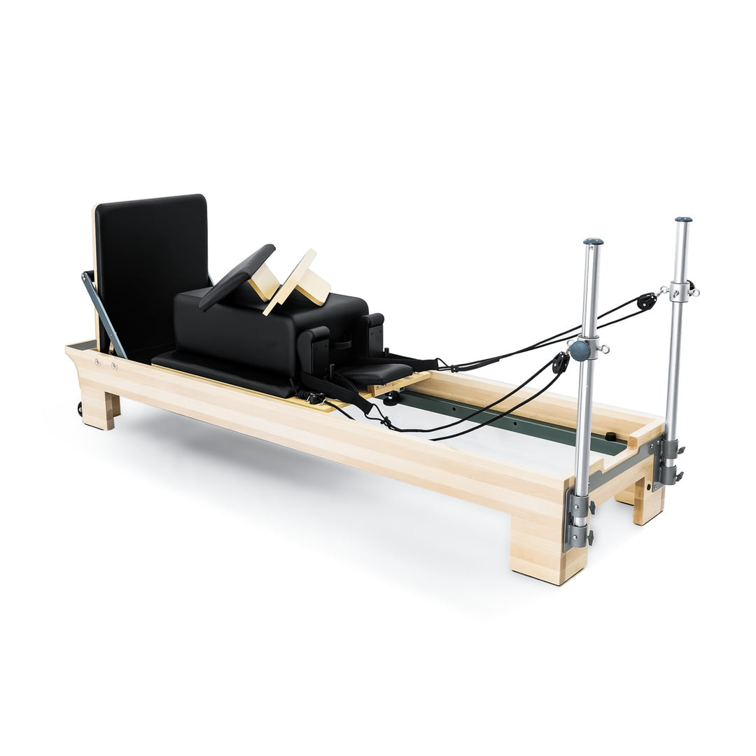 Movable Spring Bar Wooden Reformer