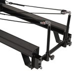 Load image into Gallery viewer, Black Low-Profile Aluminum Pilates Reformer

