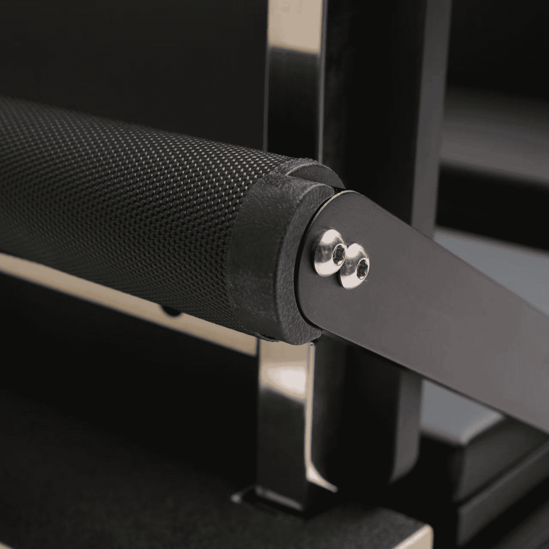 Black Low-Profile Aluminum Pilates Reformer