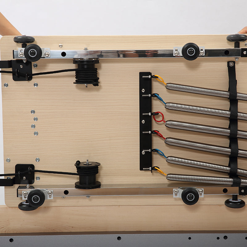 Maple Wood Reformer with Automatic Cord Retracting