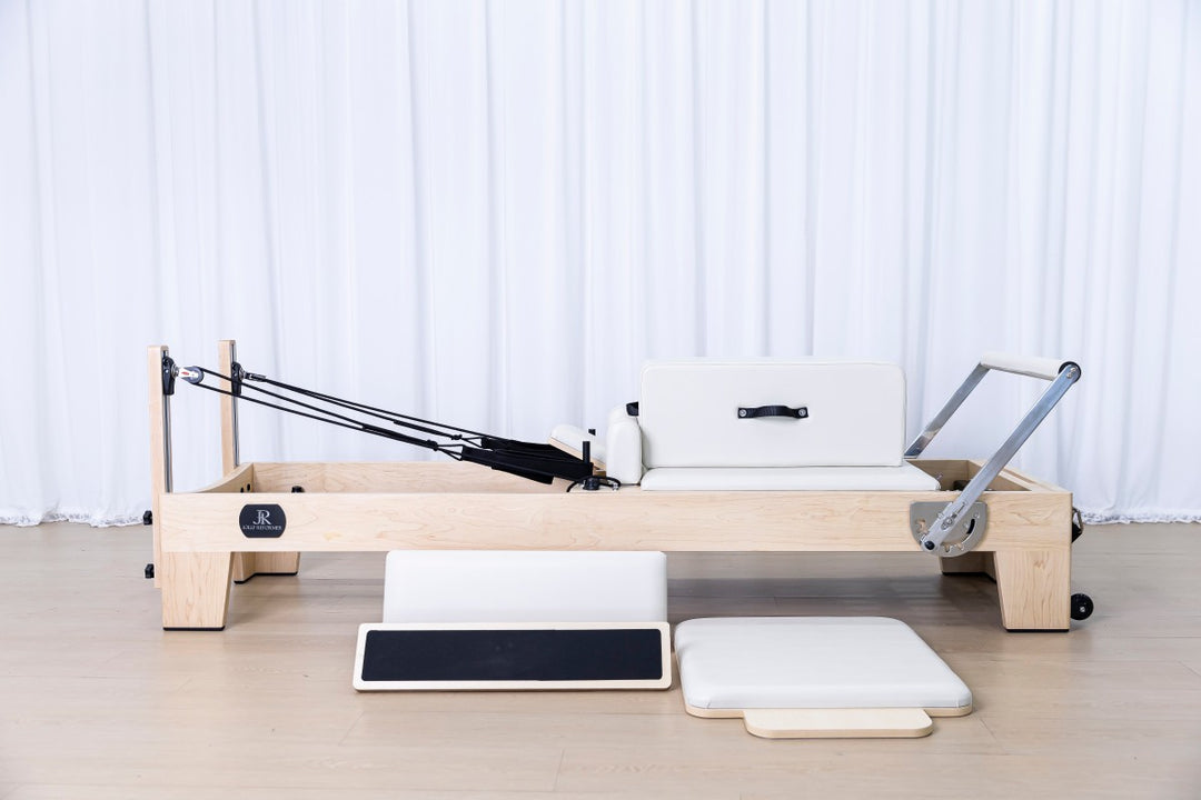 Wooden Reformer with Automatic Cord Retracting