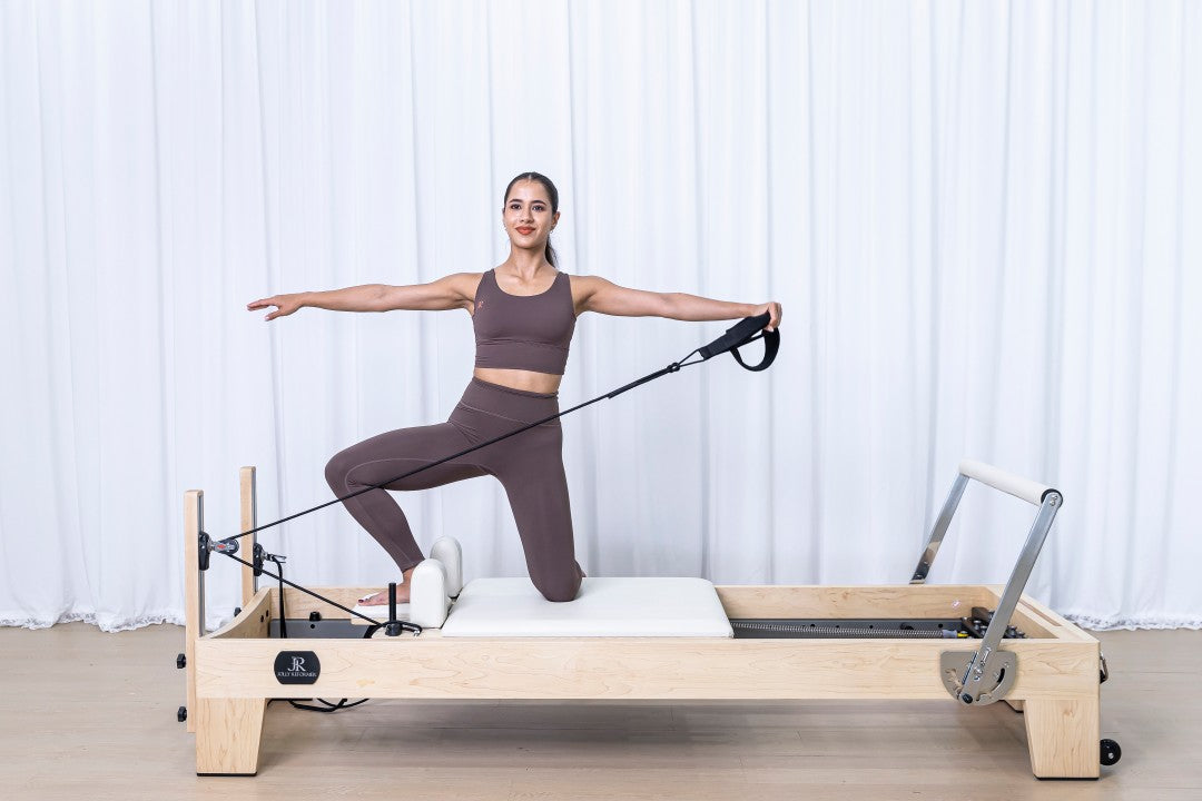Wooden Reformer with Automatic Cord Retracting