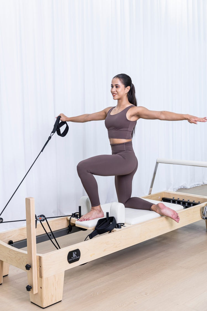Wooden Reformer with Automatic Cord Retracting