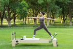 Load image into Gallery viewer, Wooden Reformer with Automatic Cord Retracting
