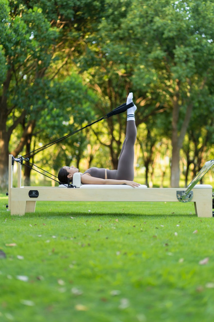 Wooden Reformer with Automatic Cord Retracting