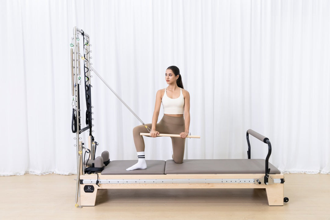 Premium Maple Wood Reformer with Tower