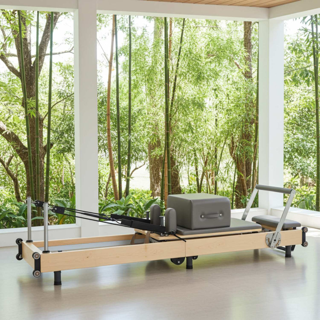 Portable Foldable Pilates Reformer Bed