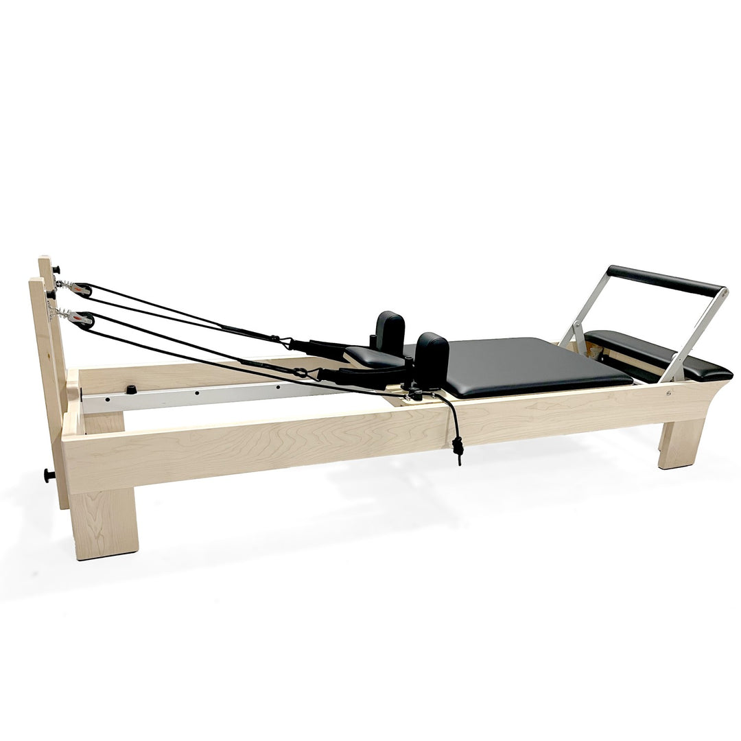 Maple Wood Reformer with Built-in Footbar