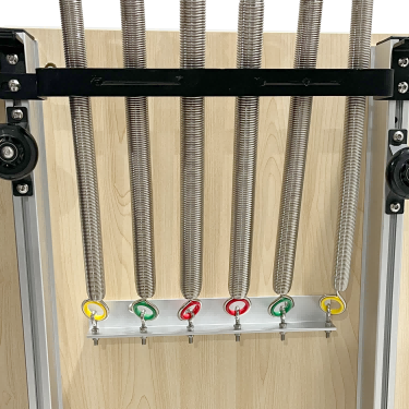 Maple Wood Reformer with Built-in Footbar