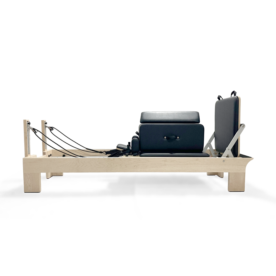 Maple Wood Reformer with Built-in Footbar
